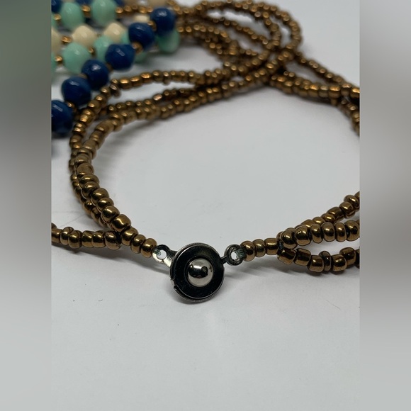 Teng Yue Boho Multi-color Knotted Necklace - Picture 6 of 8